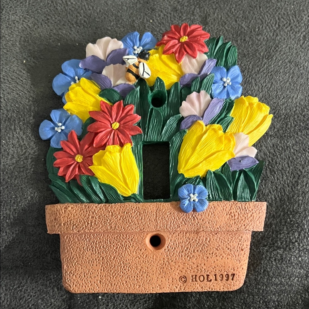 Floral Wall Decor Switch Plate